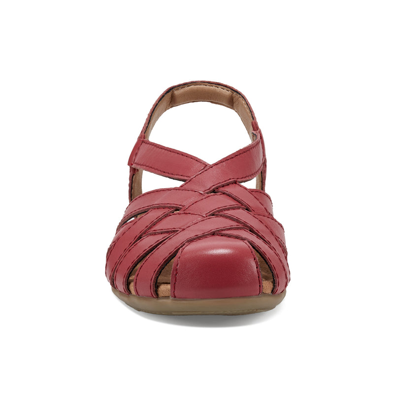 Berri Woven Casual Round Toe Slip-on Sandals
