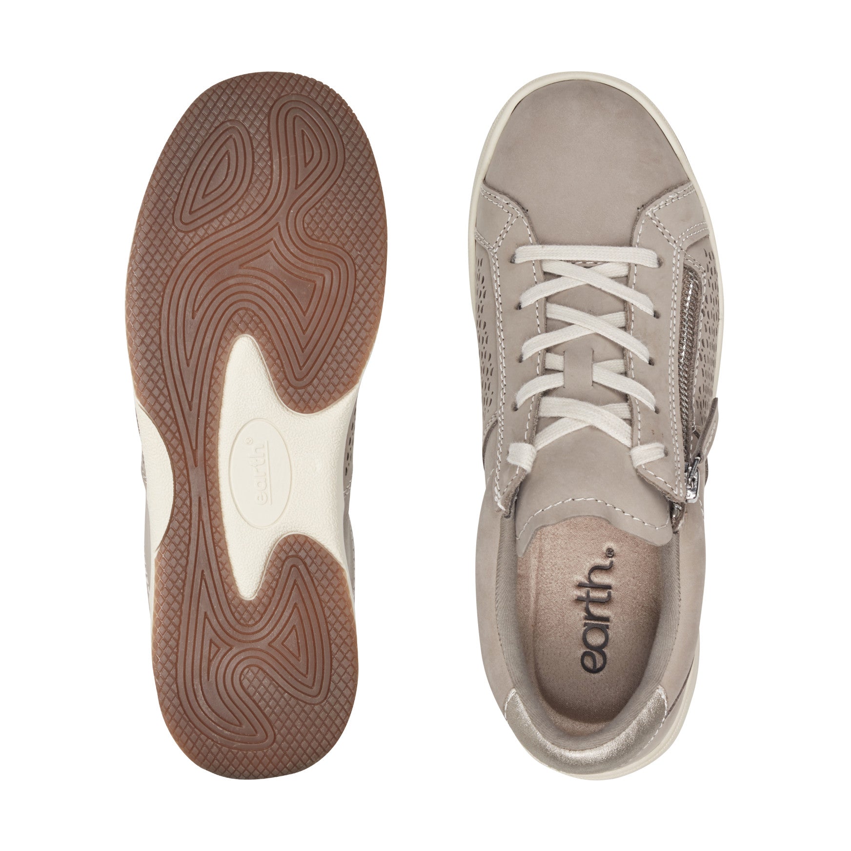 Netta Round Toe Casual Lace-up Sneakers