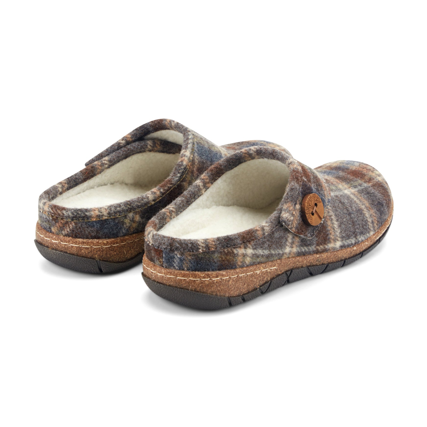 Ezra Round Toe Casual Slip-on Flat Clogs