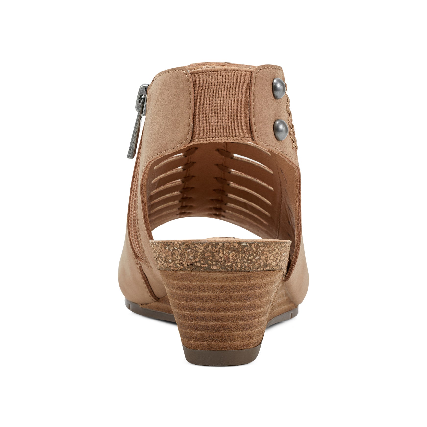 Hana Round Toe Laser Cut Dress Sandals