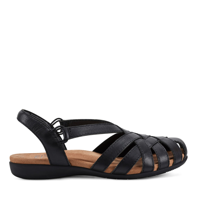 Berri Woven Casual Round Toe Slip-on Sandals