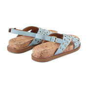 Ferdie Studded Leather Sandals