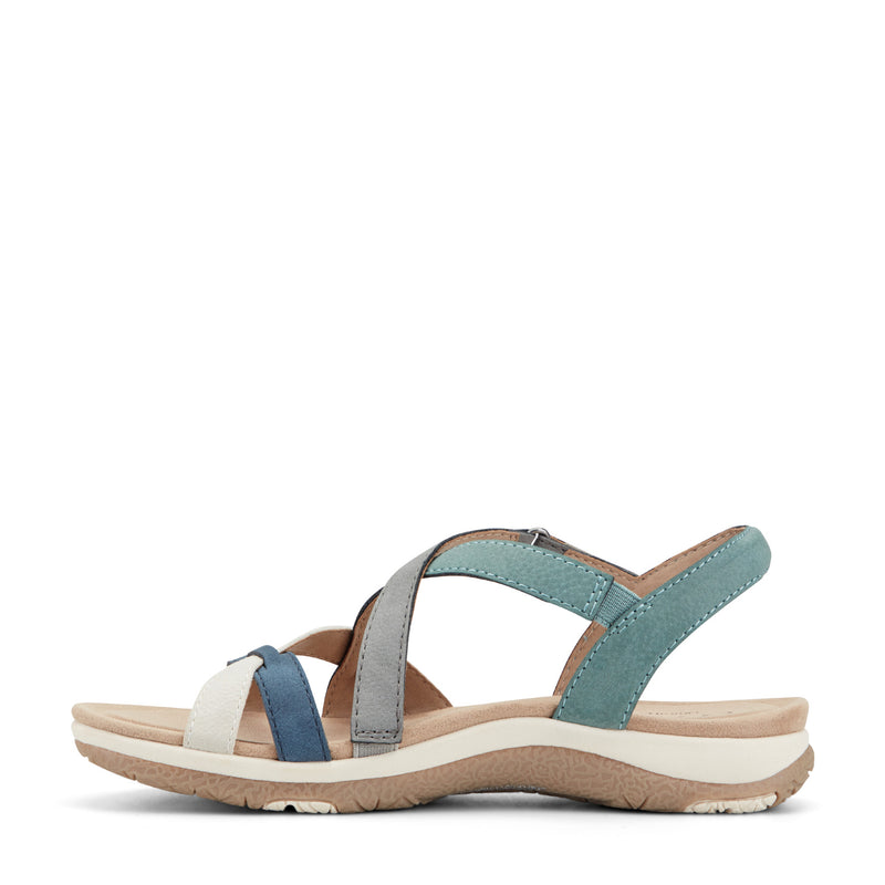 Sterling Casual Strappy Round Toe Flat Sandals