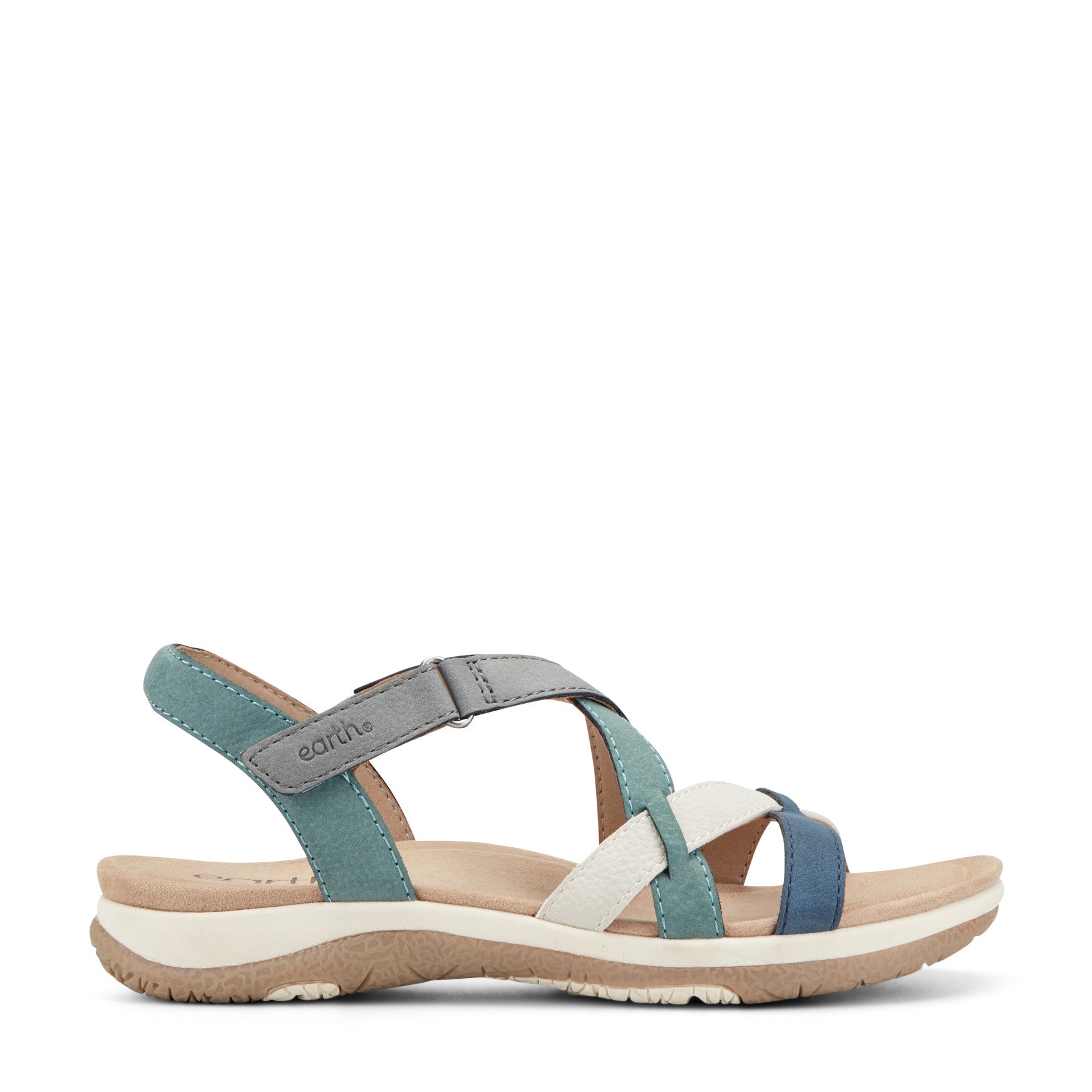 Sterling Casual Strappy Round Toe Flat Sandals