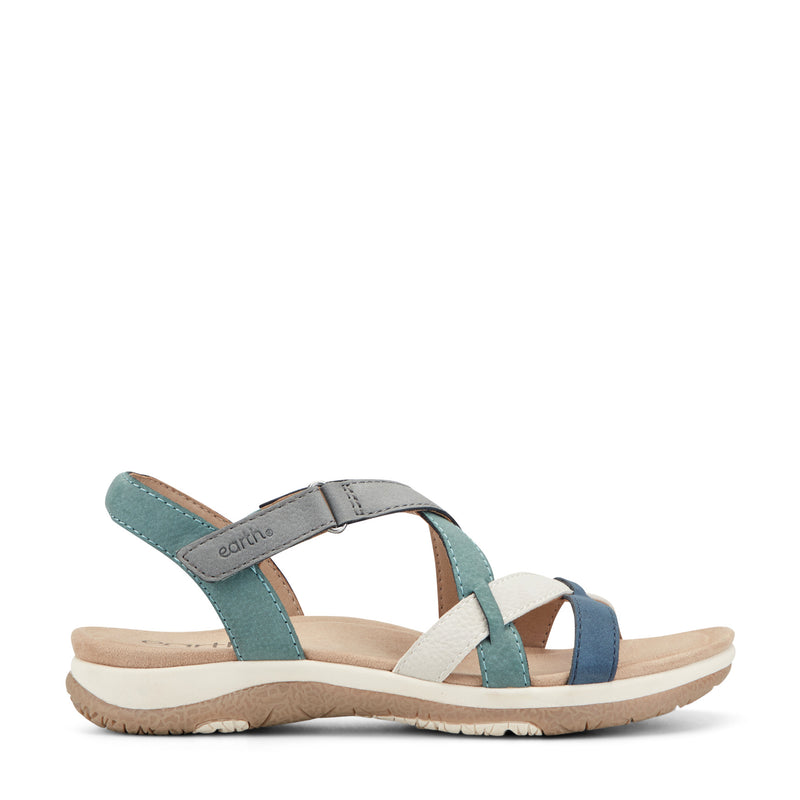 Sterling Casual Strappy Round Toe Flat Sandals