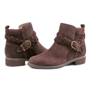 Nicole Round Toe Casual Booties