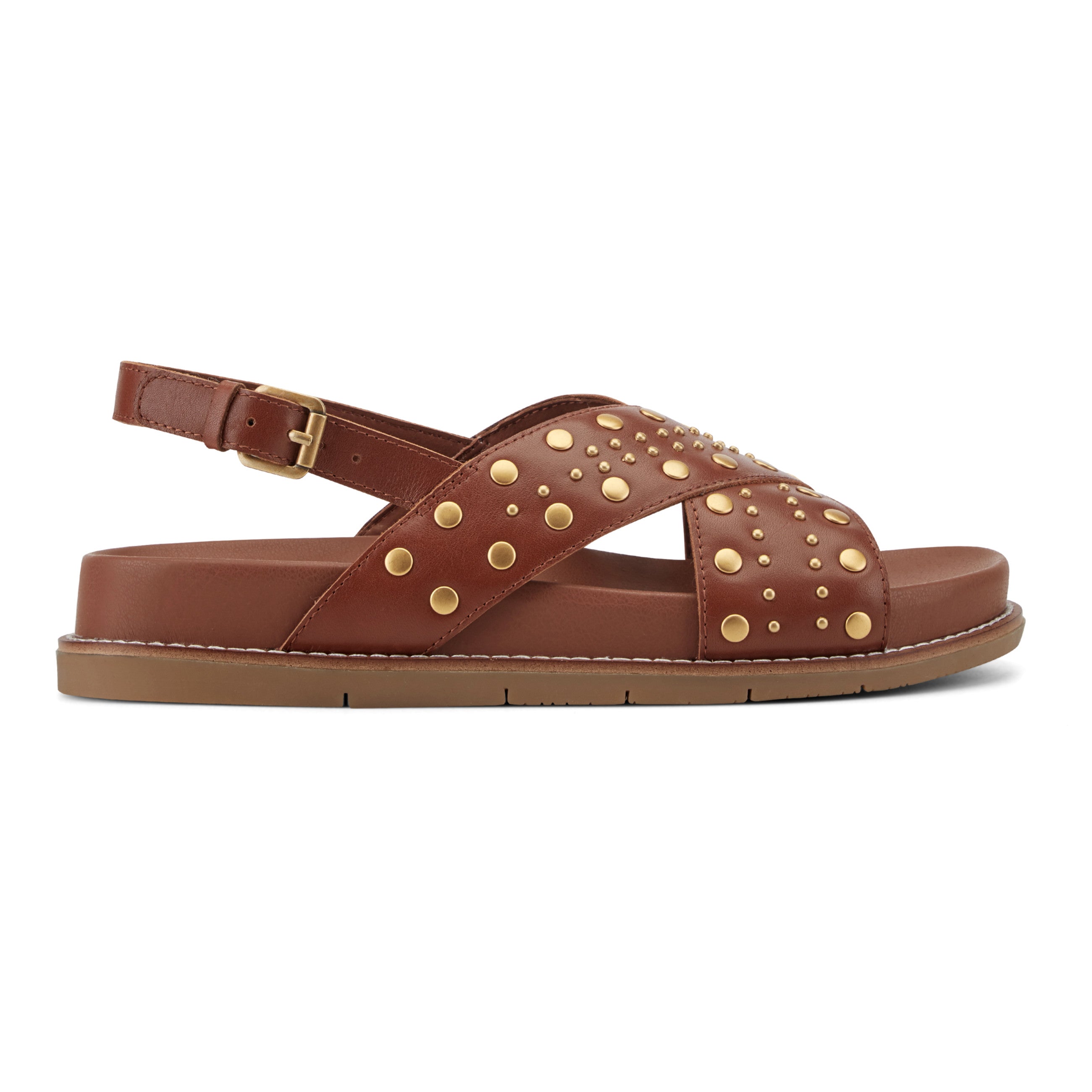Ferdie Studded Leather Sandals