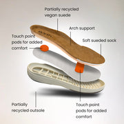 Netta Round Toe Casual Lace-up Sneakers