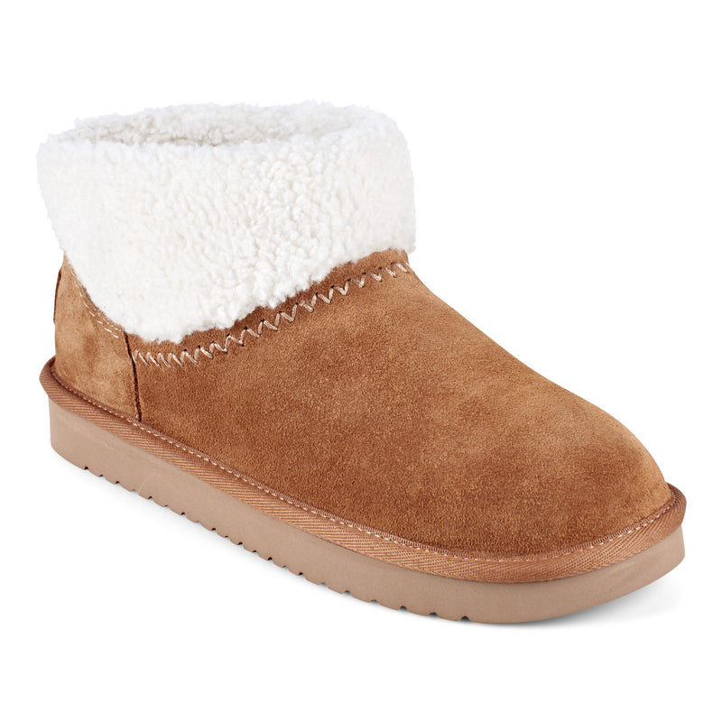 Wylson Cozy Ankle Booties