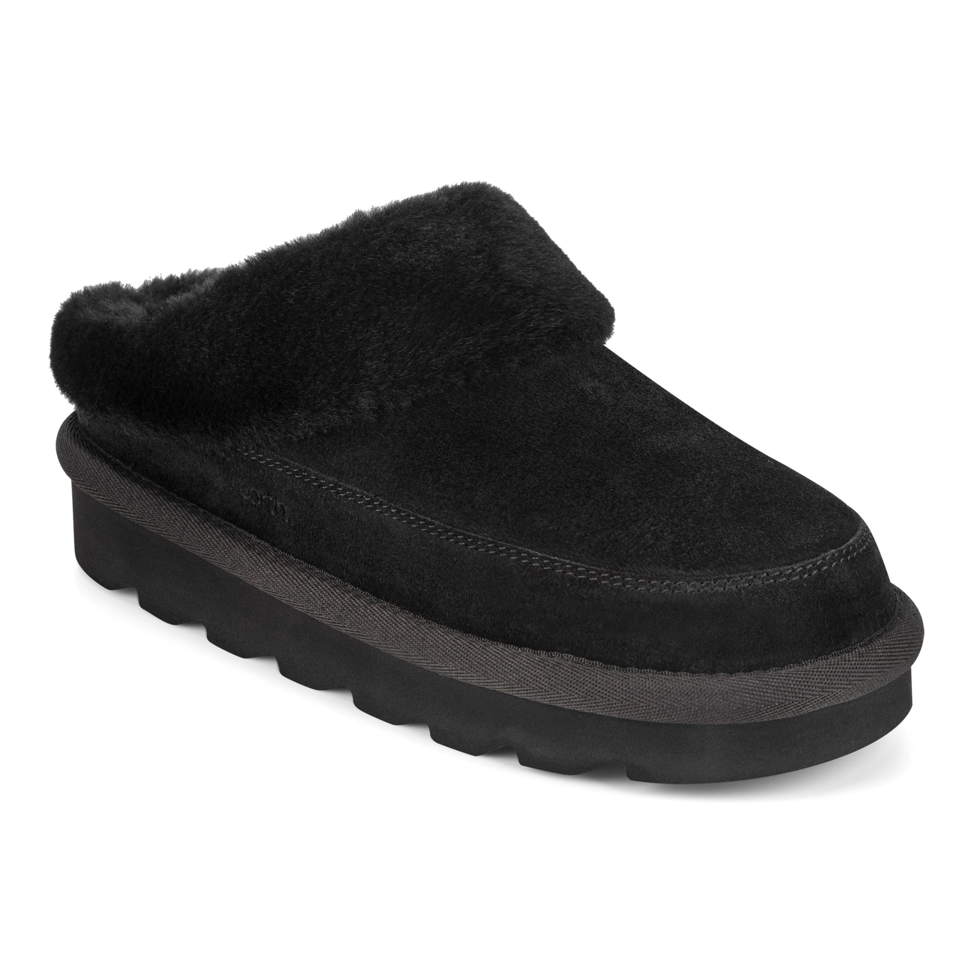 Cabera Suede Cozy Clogs