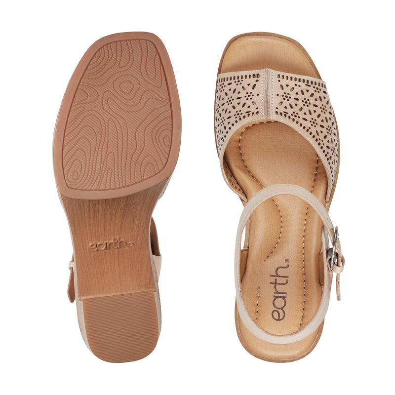 Earth Quinty Women's Sandal - Tan Size 8 Earth Quinty Women's Sandal - Tan Size 8
