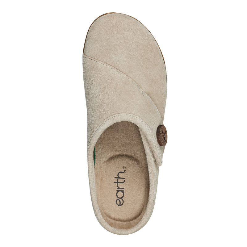 Ezra Round Toe Casual Slip-on Flat Clogs