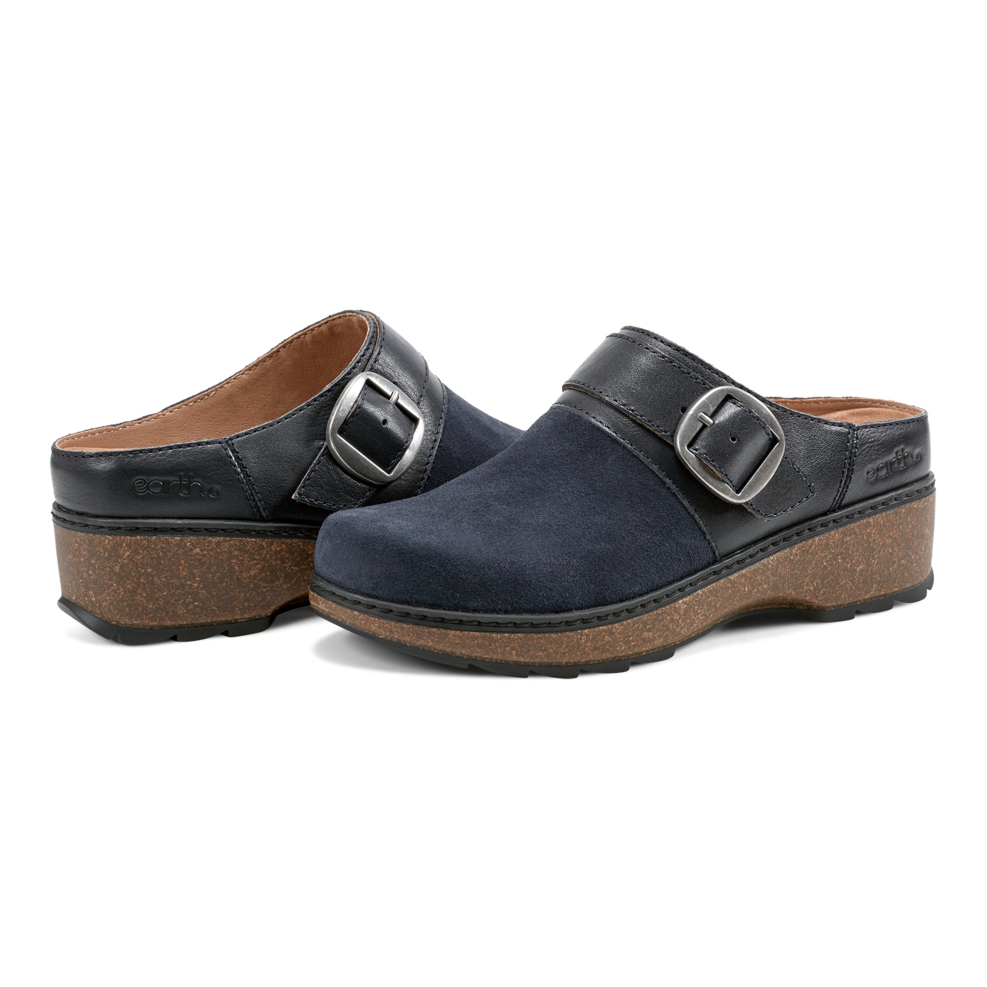 Kulla Slip-on Round Toe Block Heel Casual Mules