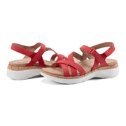 Rosie Open Toe Strappy Flat Casual Sandals