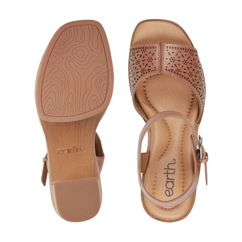 ladies brown dress sandals Earth Quinty Women's Sandal