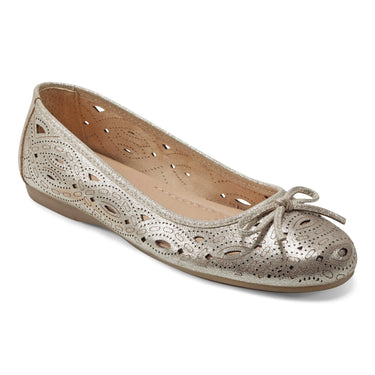 earth® Josie Laser Cut Round Toe Casual Ballet Slip-on flats – earth® shoes