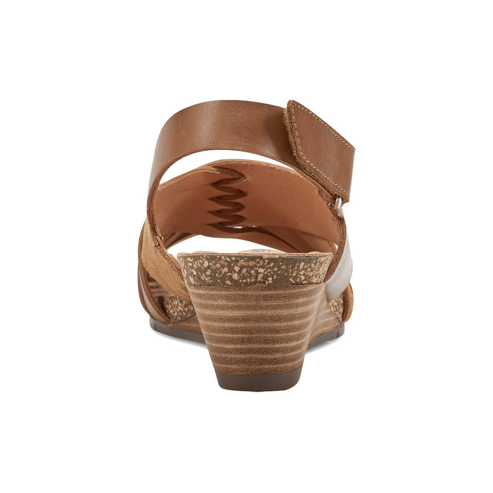 earth® Hartie Round Toe Stacked Heel Dress Sandals earth® shoes