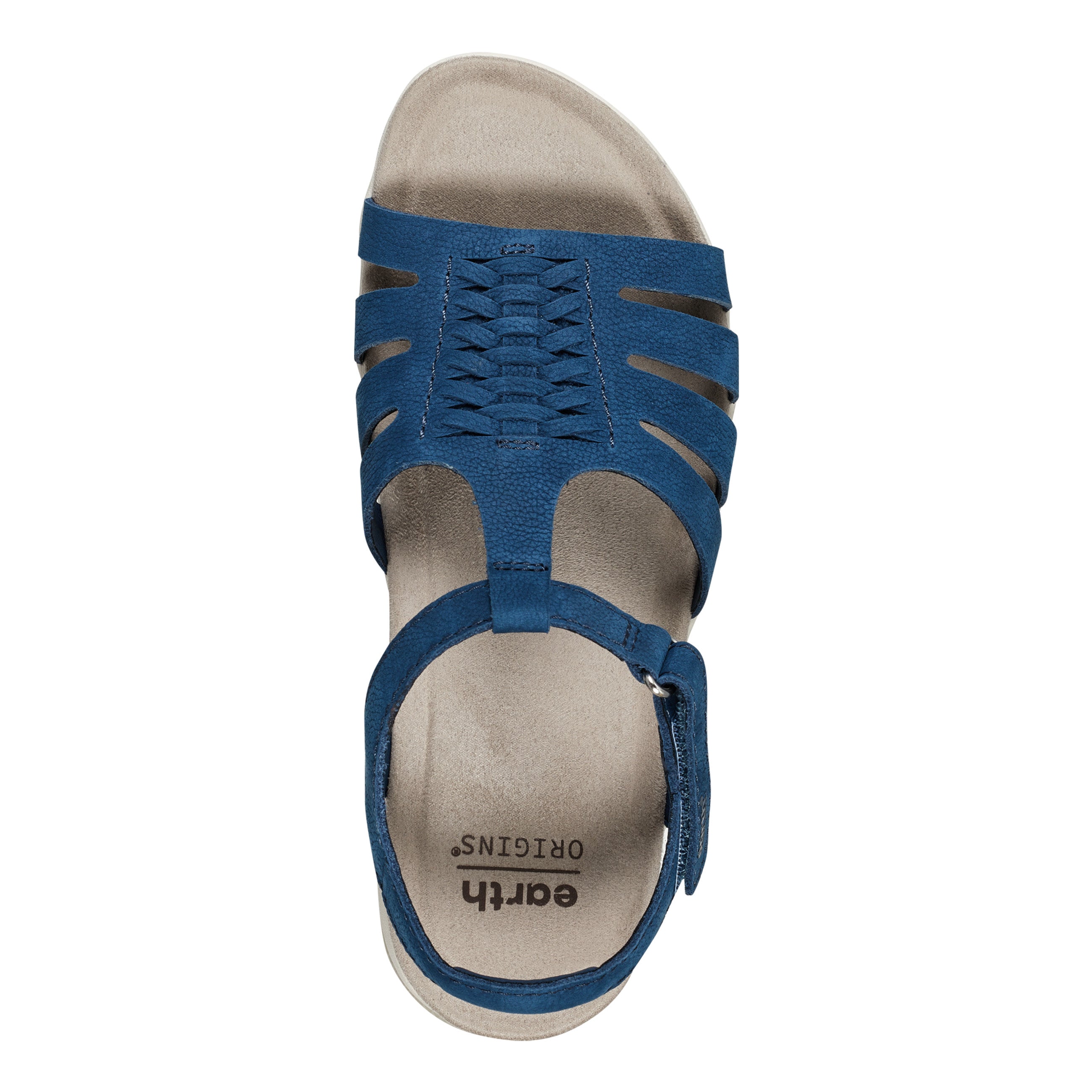 Fendi - Girls Blue Leather Sandals | Childrensalon Outlet
